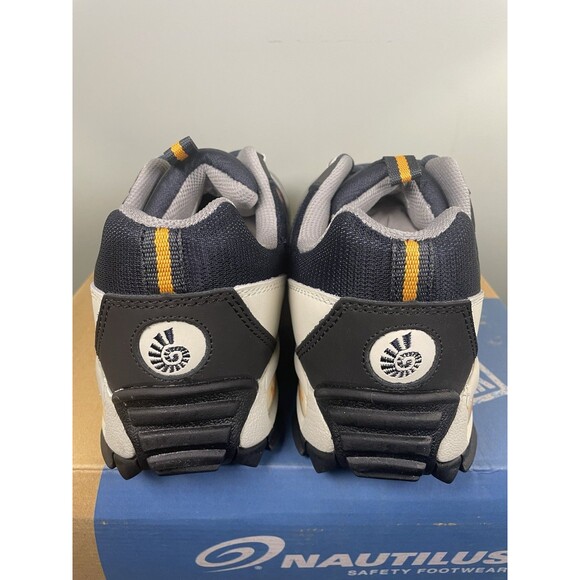 Nautilus N1326 Men’s Steel Toe ESD Work Shoes Size 12 Medium – Navy/Gray New - Picture 4 of 12